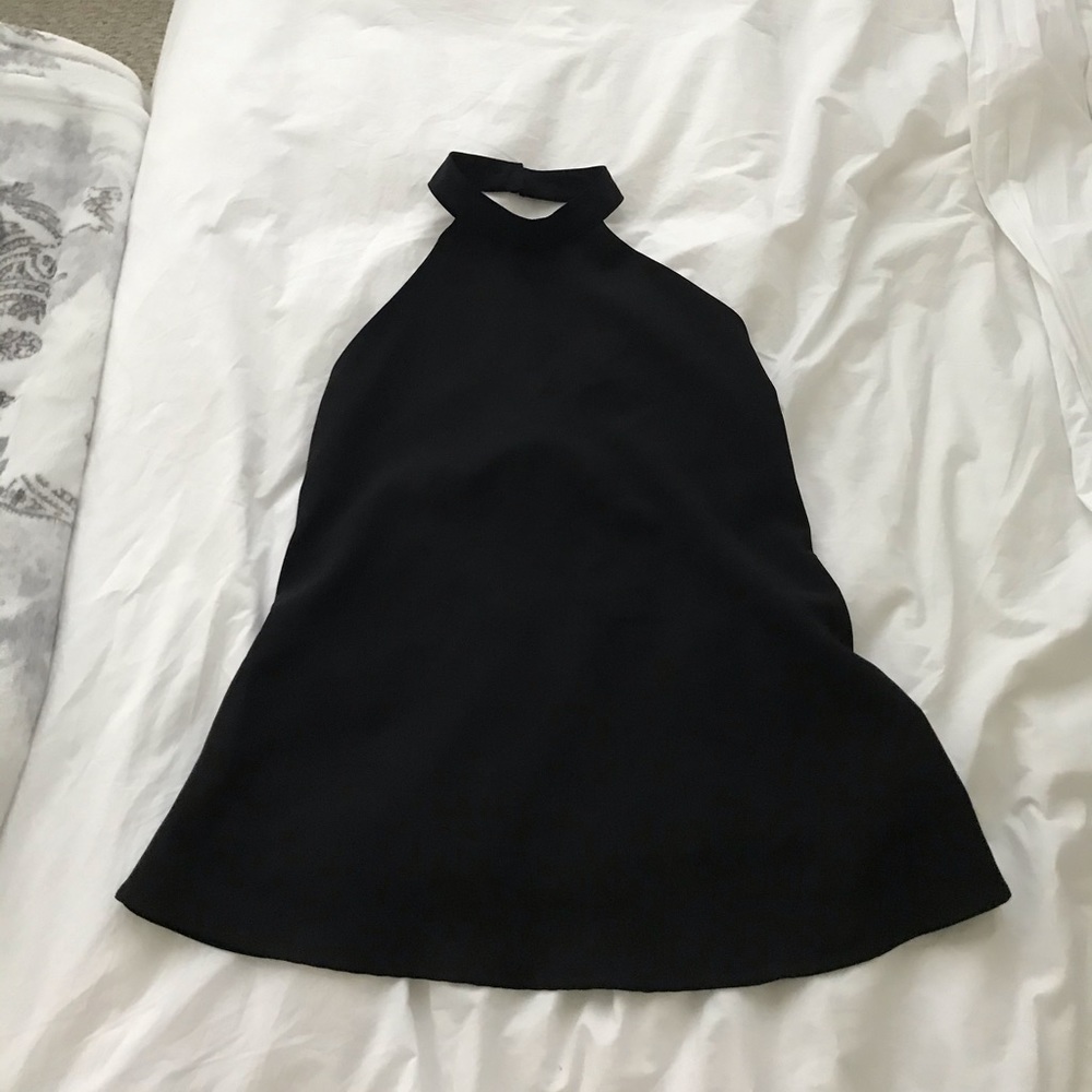 Dainty Hooligans open back halter top. Size small